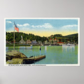 Interlaken Park View of the Weirs Poster (Vorne)