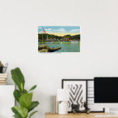 Interlaken Park View of the Weirs Poster (Heimbüro)