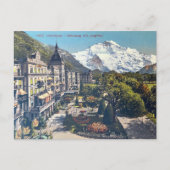 Interlaken Postkarte Vintag Schweiz Postkarte (Vorderseite)