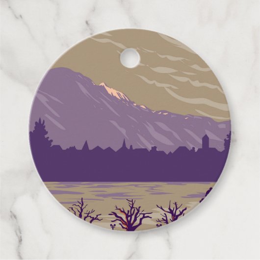 Interlaken Schweiz Geschenkanhänger (Vorderseite)