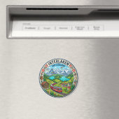 Interlaken Schweiz Magnet (In Situ (Geschirrspüler))