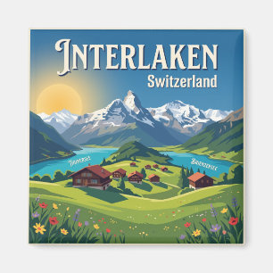Interlaken Schweiz Magnet