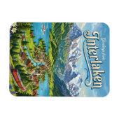 Interlaken Schweiz Magnet (Horizontal)