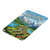 Interlaken Schweiz Magnet (Linke Seite)