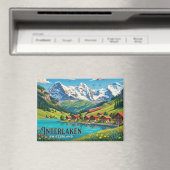 Interlaken Schweiz Magnet (In Situ (Geschirrspüler))