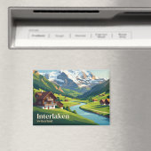 Interlaken Schweiz Magnet (In Situ (Geschirrspüler))
