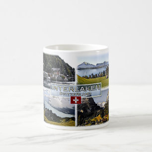 Interlaken - Schweiz - Mosaik - Kaffeetasse