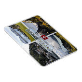 Interlaken - Schweiz - Mosaik - Magnet (Rechte Seite)