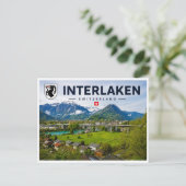 Interlaken - Schweiz Postkarte (Stehend Vorderseite)