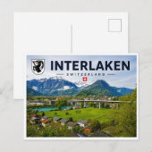 Interlaken - Schweiz Postkarte (Vorne/Hinten)