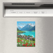 Interlaken Schweiz Reisen Springtime Magnet (In Situ (Geschirrspüler))