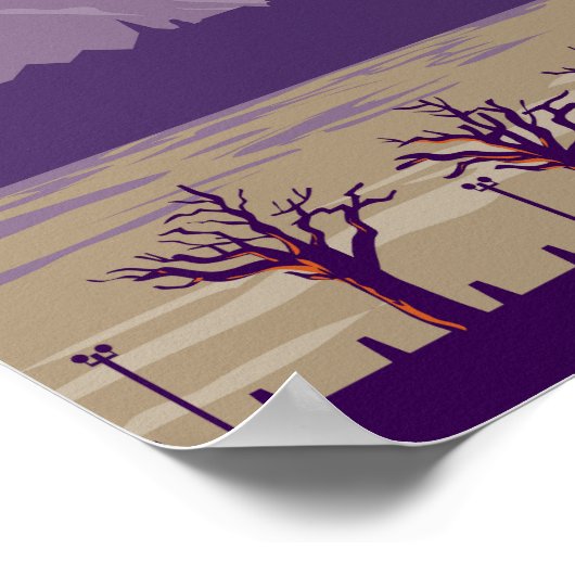 Interlaken Schweiz Reisen Vintag Poster (Ecke)