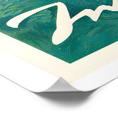 Interlaken Schweiz Vintage-Reiseposter Poster (Ecke)