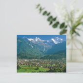 Interlaken und Jungfrau Postkarte (Stehend Vorderseite)