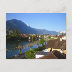 Interlaken und Unterseen Postkarte