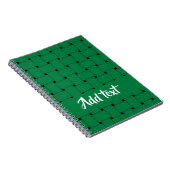 Interlapping-Muster Notizblock (Rechte Seite)