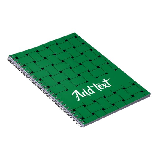 Interlapping-Muster Notizblock (Rechte Seite)