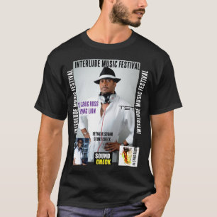 INTERLLUDE MUSIC FESTIVAL Basic Dark T - Shirt