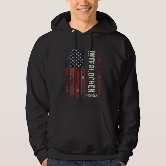 Interlochen Michigan Hoodie (Vorderseite)