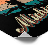 Interlochen Michigan Poster (Ecke)