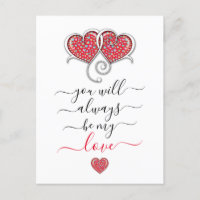 Interlock Herz Custom Eleganter Valentinstag