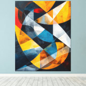 Interlocking Horizons of Light Leinwanddruck (Insitu (Holzboden))