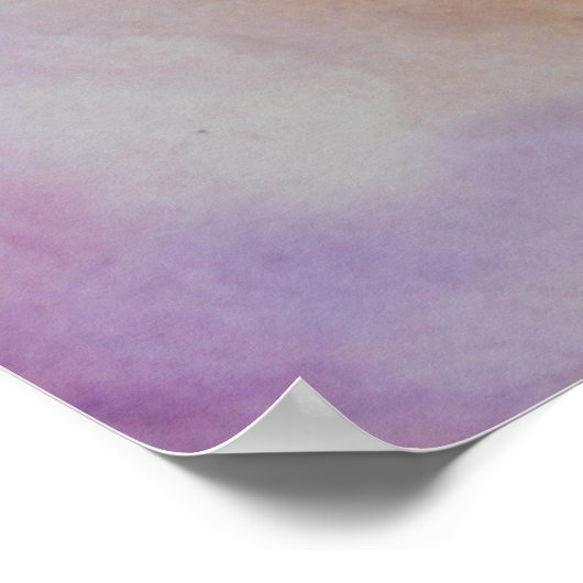 Interlocking-Liebe Herzklopfen Kunst-Poster drucke (Ecke)