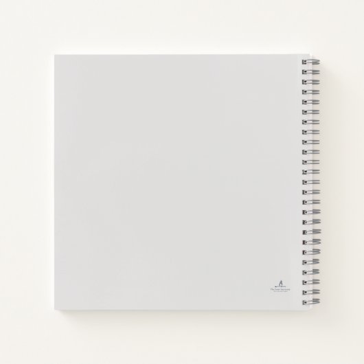 Interlocking Rings- Minimalist Union Notizblock (Rückseite)