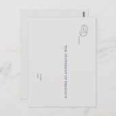 Interlocking Rings- Minimalist Witness Card Postkarte (Vorne/Hinten)