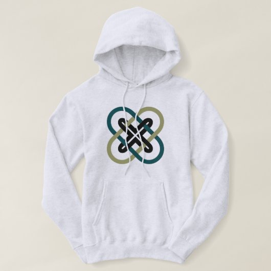 Interlocking X Men's Hooded Sweatshirt (Design vorne)