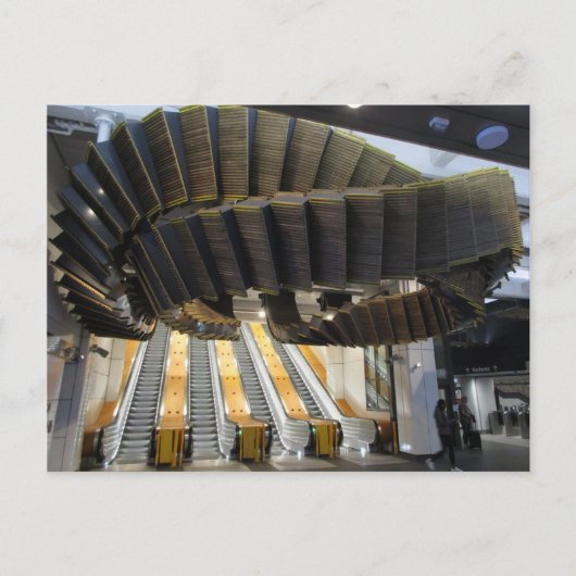 Interloop-Installation am Wynyard Station Postcard Postkarte (Vorderseite)