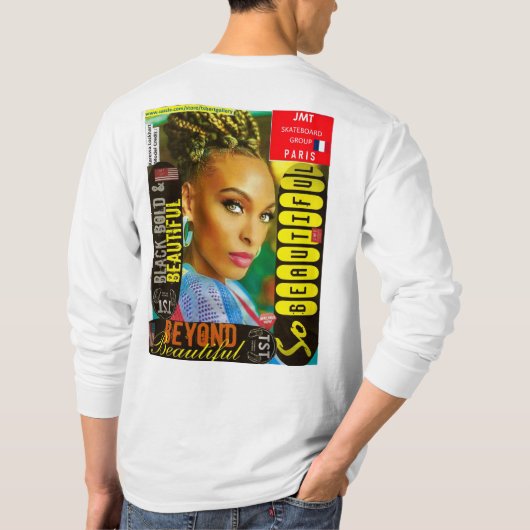 INTERLUDE MODELLE Basic Long Sleeve T - Shirt (Rückseite)