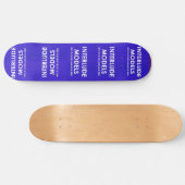 INTERLUDE MODELS 8 1/4" Skateboard-Deck Skateboard (Horizontal)