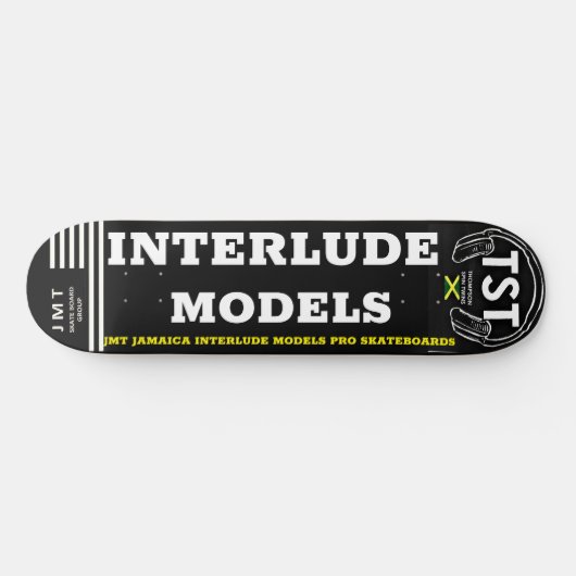 INTERLUDE MODELS 8 1/4" Skateboarddecke Skateboard (Horizontal)