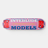 INTERLUDE MODELS 8 1/4" Skateboarddecke Skateboard (Horizontal)