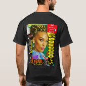 INTERLUDE MODELS Grundfarbiger T - Shirt (Rückseite)
