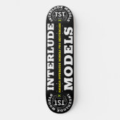INTERLUDE MODELS JMT 8 1/4" Skateboarddecke Skateboard (Vorderseite)