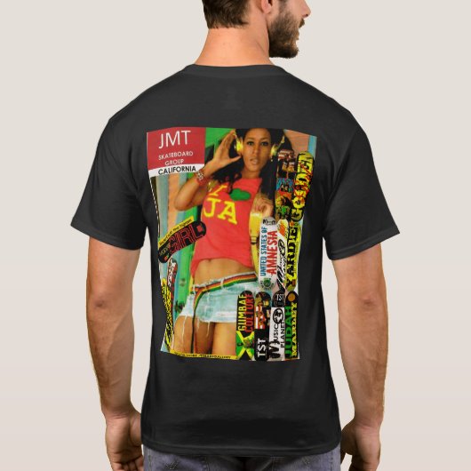 INTERLUDE MODELS MERCH Basic Dark T - Shirt (Rückseite)