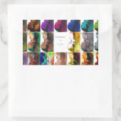 IntermezzoCollage01.png Rechteckiger Aufkleber (Tasche)