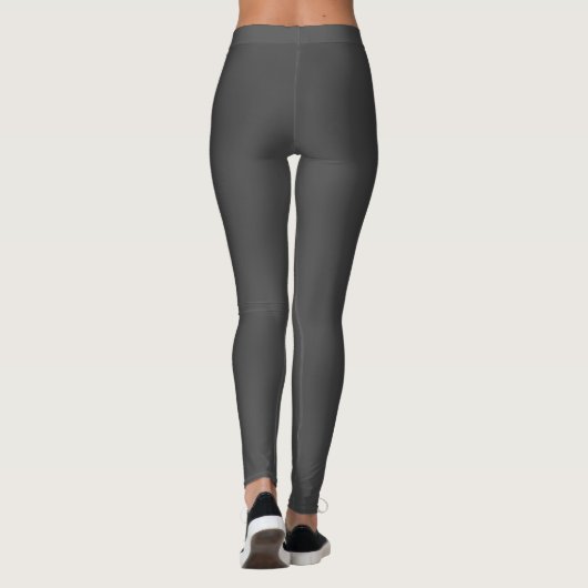 Intermittent Fasting Gray Niedlich Ramadan Holiday Leggings (Rückseite)