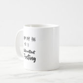 Intermittierendes Fasten Kaffeetasse (Vorderseite Links)