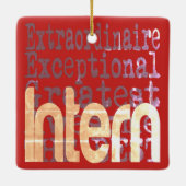 Intern Extraordinaire Keramikornament (Rückseite)