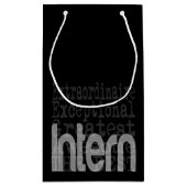 Intern Extraordinaire Kleine Geschenktüte (Rückseite)