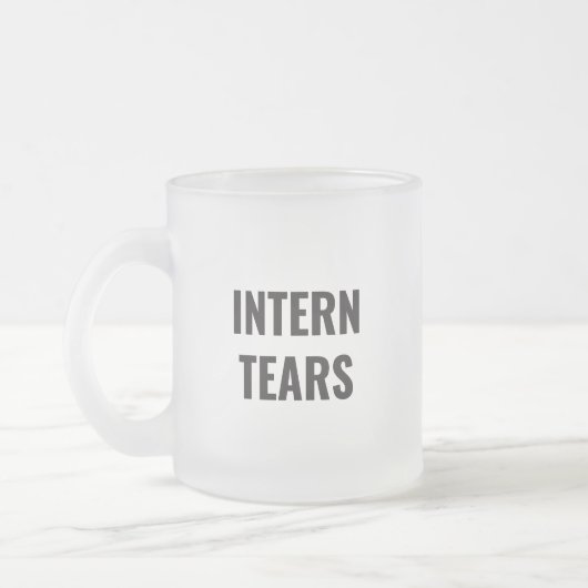 Intern Tear Mattglastasse (Links)