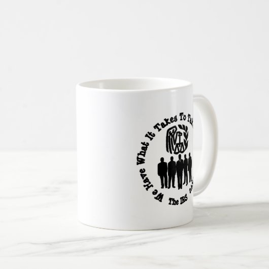 Internal Revenue Service Kaffeetasse (VorderseiteRechts)