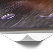 Internals eines Festplattenlaufwerks Poster (Ecke)