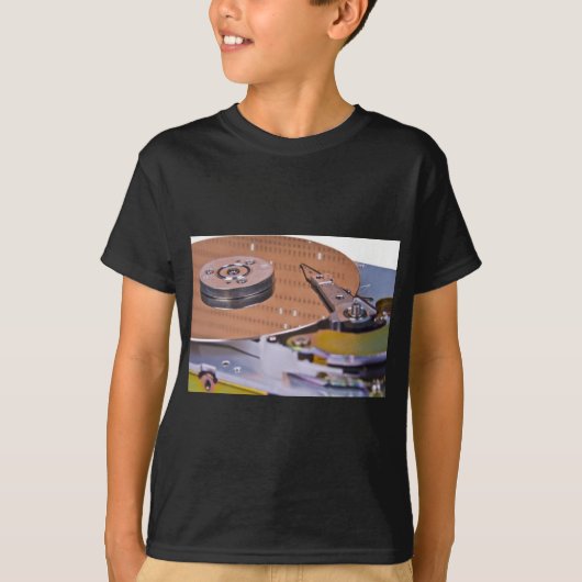 Internals eines Festplattenlaufwerks T-Shirt (Vorderseite)
