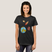 International Asteroid Day  Asteroid Day T-Shirt (Vorne ganz)