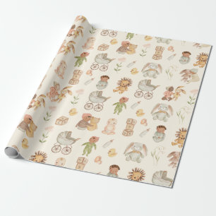 International Baby Geschenkpapier