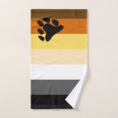 International Bear Brotherhood Pride Flag  Badhandtuch Set (Handtuch)